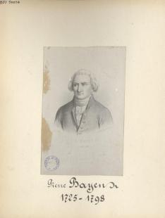 Portrait de Pierre Bayen, gravure 18e siècle