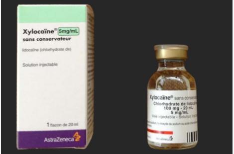 Xylocaïne 5 mg/ml : cherchez l’erreur sur l’étiquette