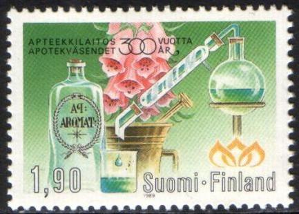 300 ans pharmacie en Finlande 1989